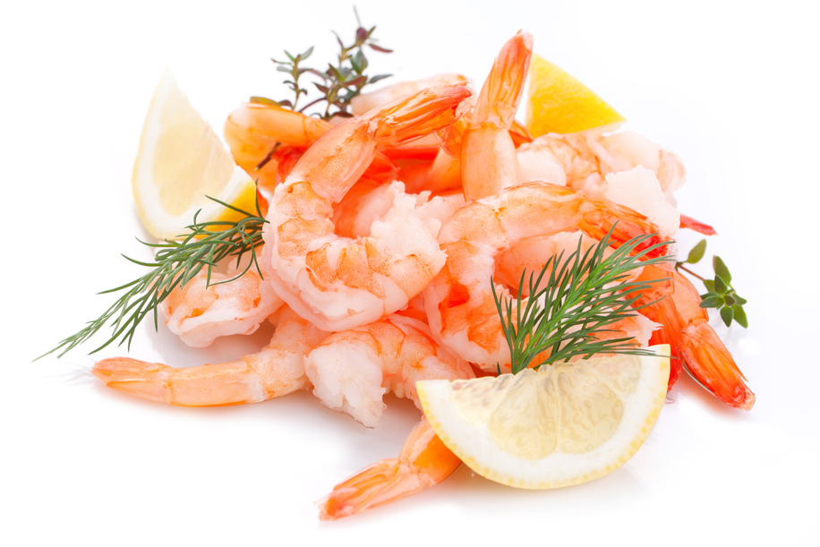 Fresh Indonesian seafood